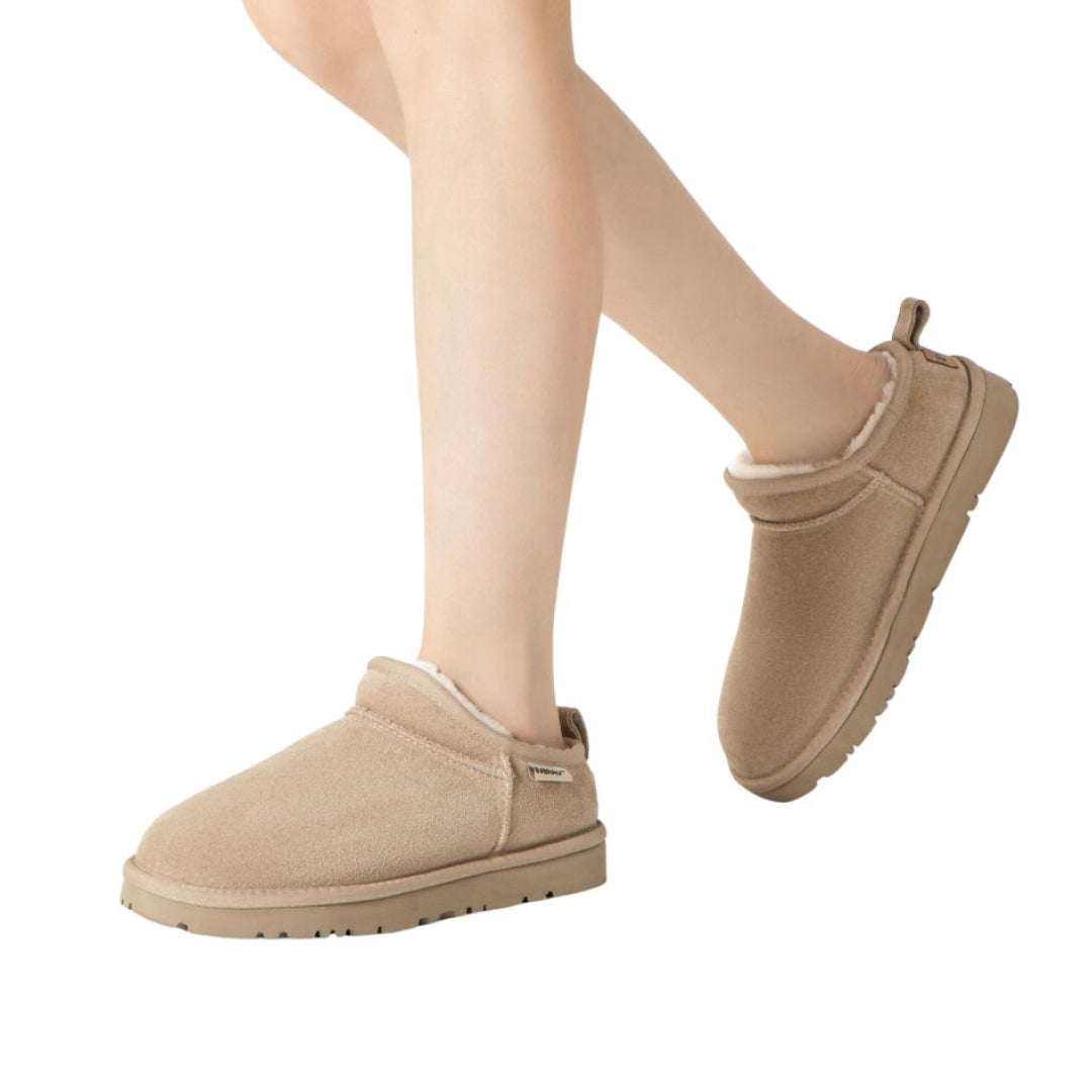 EVERAU Quail Sand Ultra Mini Boots Botki Beżowe