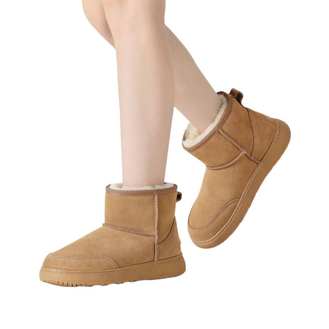 EVERAU Rosella Chestnut Outdoor Boots Botki Brązowe