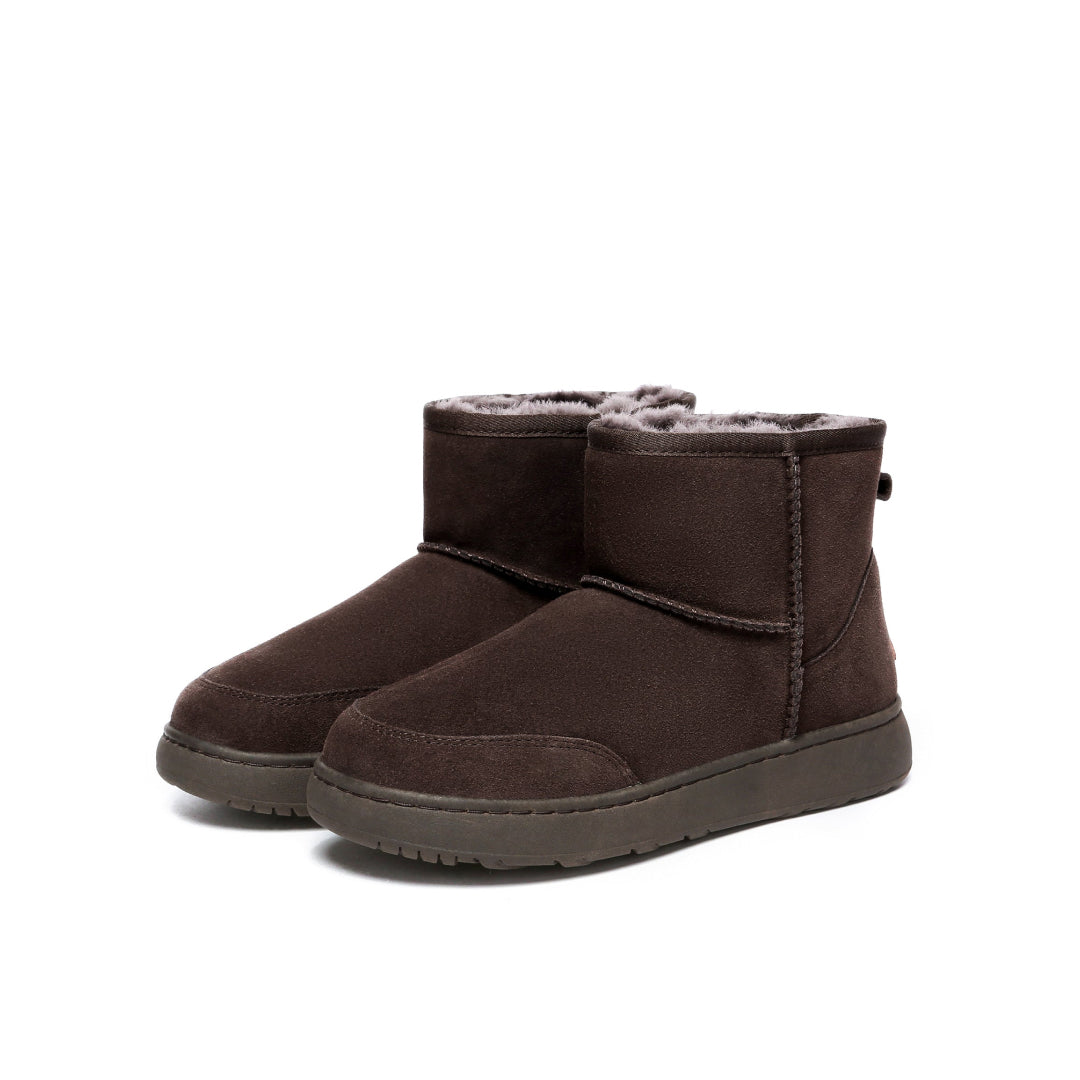 EVERAU Rosella Chocolate Outdoor Boots Botki Brązowe
