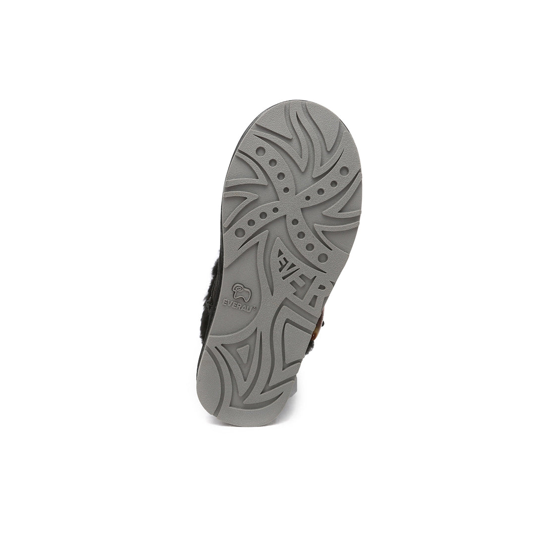 EVERAU Stork Black Short Boots Botki Czarne